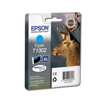 Картридж струйный Epson для Stylus Office B42WD/BX320FW/BX625FWD Cyan (C13T13024010) экстра повышенной емкости