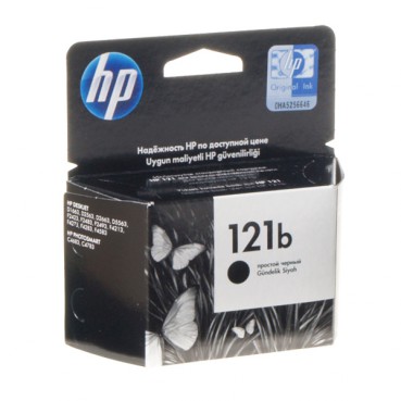 Картридж струйный HP для DJ D2563/F4283 HP 121TEXT Black (CC636HE)