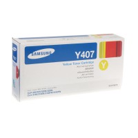 Картридж тонерный Samsung Y407 для CLP-320/320N/325/CLX-3185 Yellow (CLT-Y407S)