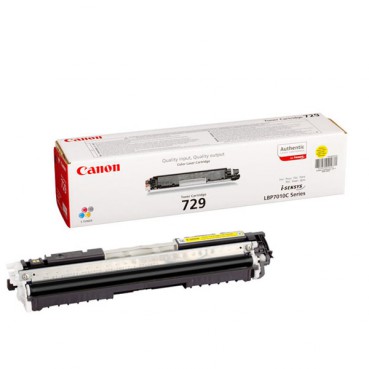 Картридж тонерный Canon 729 для LBP-7018С/7010С 1000 копий Yellow (4367B002)