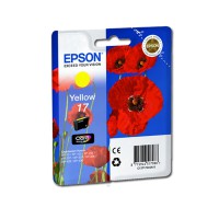 Картридж струйный Epson для Expression Home XP-103/XP-203/XP-207 №17 Yellow (C13T17044A10)