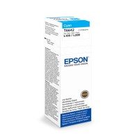 Контейнер з чорнилами Epson для L110/L210/L300 70мл Cyan (C13T66424A)