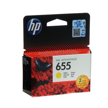 Картридж HP DJ Ink Advantage 3525/4615/4625 HP 655 Yellow (CZ112AE)