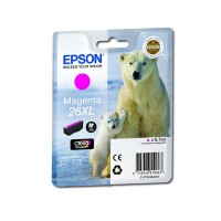 Картридж струйный Epson для Expression Premium XP-600/XP-605/XP-700 №26XL Magenta (C13T26334010) повышенной емкости