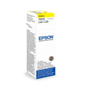 Контейнер з чорнилами Epson для L110/L210/L300 70мл Yellow (C13T66444A)