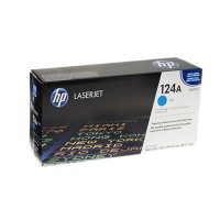 Картридж тонерный HP 124A для CLJ 1600/2600/2605 2000 копий Cyan (Q6001A)