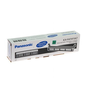 Картридж тонерный Panasonic KX FAT411A7 для KX-MB1900/2000/2020/2030 2000 копий Black (KX-FAT411A7)