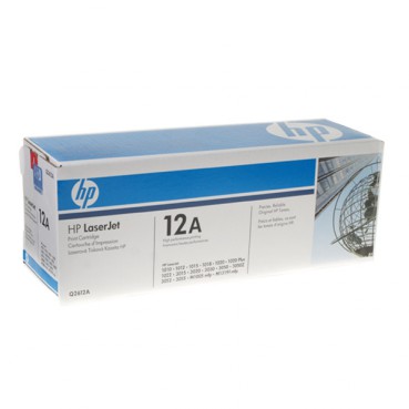 Картридж тонерный HP 12A для LJ 1010/1020/1022 2000 копий Black (Q2612A)