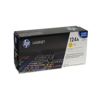 Картридж тон. HP 124A для CLJ 1600/2600/2605 Yellow (Q6002A)