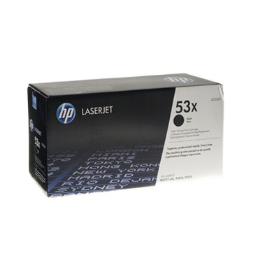 Картридж тонерный HP 53X для HP LJ P2015/P2014/M2727 (Q7553X) повышенной емкости