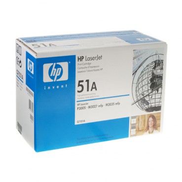 Картридж тонерный HP 51A для LJ P3005/M3027/M3035 6500 копий Black (Q7551A)