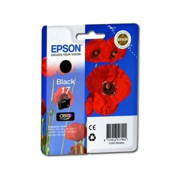 Картридж Epson для Expression Home XP-103/XP-203/XP-207 №17 Black (C13T17014A10)