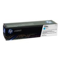 Картридж тонерный HP 126A для LJ CP1025 1000 копий Cyan (CE311A)