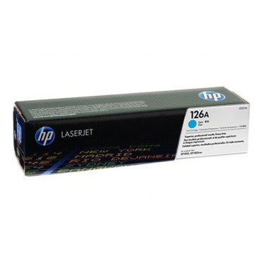 Картридж тонерный HP 126A для LJ CP1025 1000 копий Cyan (CE311A)