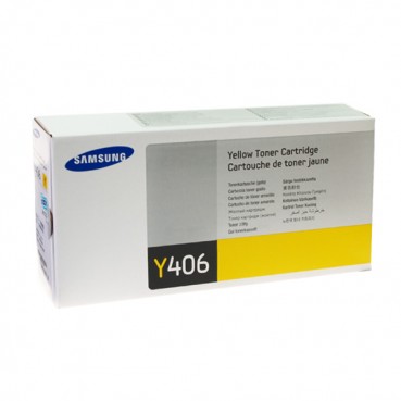 Картридж тонерный Samsung Y406 для CLP-365/CLX-3305/3305FN Yellow (CLT-Y406S/SEE)