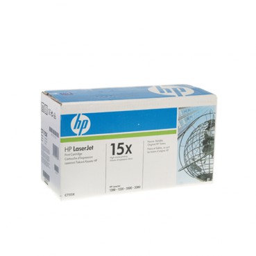 Картридж тонерный HP 15X для LJ 1200/1220 3500 копий Black (C7115X) повышенной емкости
