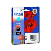 Картридж струйный Epson для Expression Home XP-103/XP-203/XP-207 №17 Cyan (C13T17024A10)