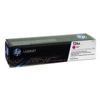 Картридж тонерный HP 126A для LJ CP1025 1000 копий Yellow (CE312A)