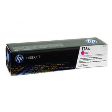 Картридж тонерный HP 126A для LJ CP1025 1000 копий Yellow (CE312A)