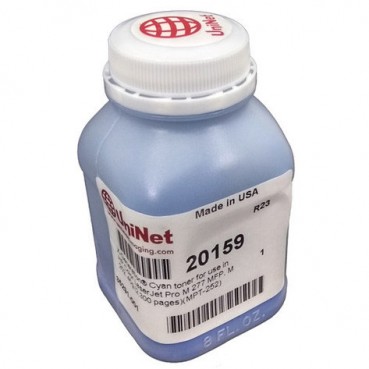 Тонер Uninet для HP CLJ M252 / 277 бутль 45г Cyan (20159_U)