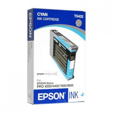 Картридж Epson для Stylus Pro 4000/7600/9600 Cyan (C13T543200)