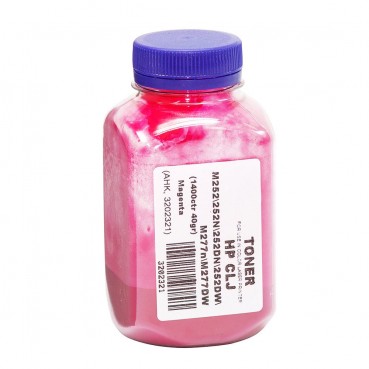 Тонер АНК для HP CLJ M252/277 бутль 40г Magenta (3202321)