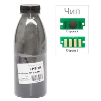 Тонер + чіп АНК для Epson M1400/MX14 ( тонер АНК, чип АНК) бутль 30г Black (3202496)