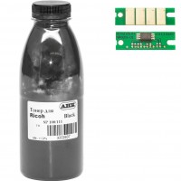 Тонер + чіп АНК для Ricoh Aficio SP 111 ( тонер АНК, чип АНК) бутль 60г Black (3202555)