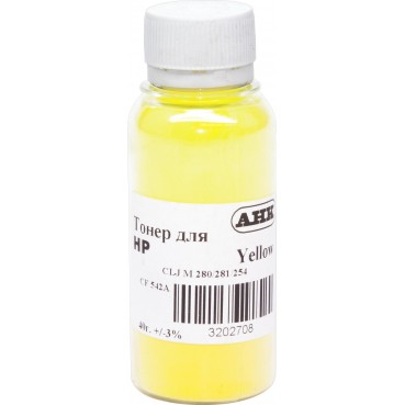 Тонер АНК для HP CLJ Pro M280/281/254 бутль 40г Yellow (3202708)