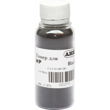 Тонер АНК для HP CLJ M180/181 бутль 30г Black (3202711)