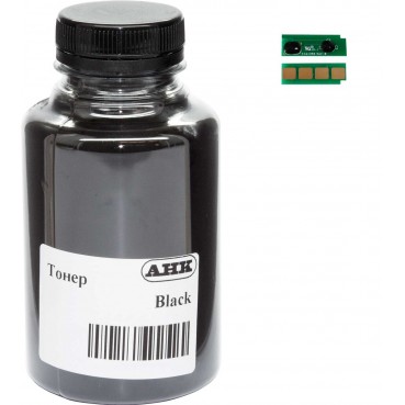 Тонер+авточіп АНК для Pantum P2200/2050/M6500 бутль 90г Black (3203063)