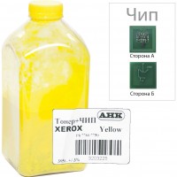Тонер+девелопер+чип АНК для Xerox Phaser 7750/7760 бутль 395г Yellow (3203225)
