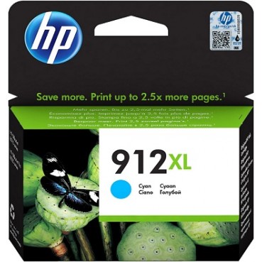 Картридж HP Officejet Pro 8023, HP 912XL Cyan 3YL81AE