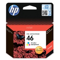 Картридж HP Deskjet Ink Advantage 2520 HP 46 Color (CZ638AE)