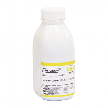 Тонер IPM для Lexmark Optra C534 бутль 200г Yellow (TBT113Y)