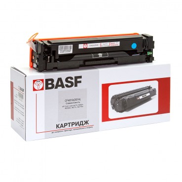 Картридж тон. BASF для HP LJ M252/M277 аналог CF401A Cyan ( 1400 копий) (BASF-KT-CF401A)