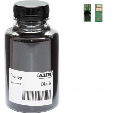 Тонер + чіп АНК для Canon LBP-223/228/MF-443 бутль 90г Black (50000131)