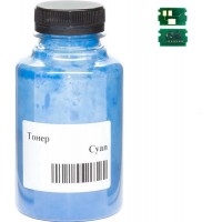 Тонер + чіп АНК для Kyocera P6230/M6230/M6630 бутль 180г 6000 ст. Cyan (50000145)