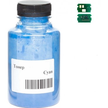 Тонер + чіп АНК для Kyocera P6230/M6230/M6630 бутль 180г 6000 ст. Cyan (50000145)