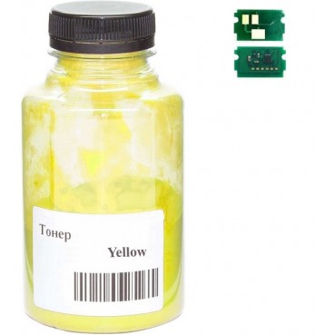 Тонер + чіп АНК для Kyocera P6230/M6230/M6630 бутль 180г 6000 ст. Yellow (50000148)
