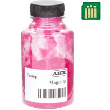 Тонер + чіп АНК для Xerox DC SC2020, 006R01695 бутль 90г Magenta (50000226)