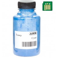 Тонер + чіп АНК для Xerox DC SC2020, 006R01694 бутль 90г Cyan (50000227)