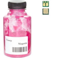 Тонер + чіп АНК для Canon MF651Cw/MF655Cdw/MF657Cdw, 067 бутль 35г 1250 ст. Magenta (50000374)
