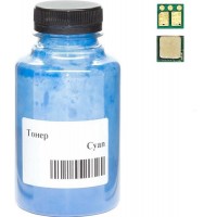 Тонер + чіп АНК для Canon MF651Cw/MF655Cdw/MF657Cdw, 067 бутль 35г 1250 ст. Cyan (50000375)