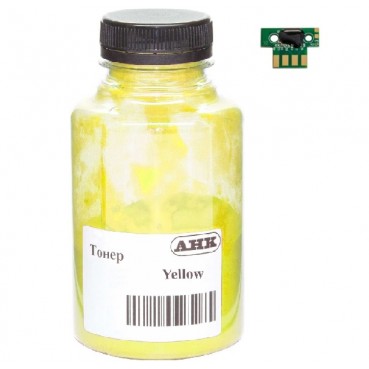 Тонер + чіп АНК для XEROX С310/315 бутль 150г Yellow (50000527)