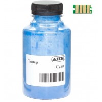Тонер + чіп АНК для Xerox C400/405, 106R03534 бутль 240г Cyan (50000529)