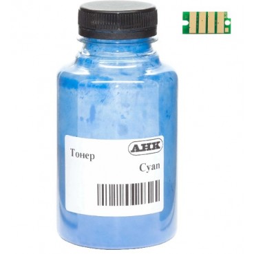 Тонер + чіп АНК для Xerox C400/405, 106R03534 бутль 240г Cyan (50000529)