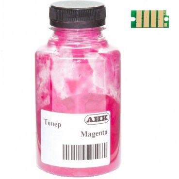 Тонер + чіп АНК для Xerox C400/405, 106R03535 бутль 240г Magenta (50000530)