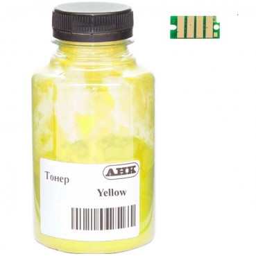 Тонер + чіп АНК для Xerox C400/405, 106R03533 бутль 240г Yellow (50000531)