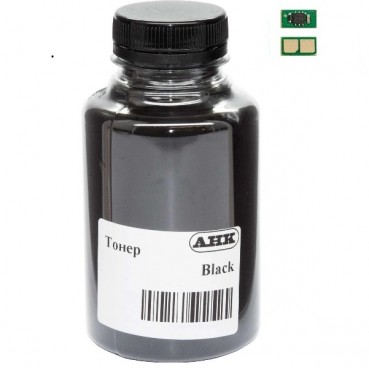 Тонер + чіп АНК для Canon 3922i/3926i/3930i/3935i, C-EXV64 бутль 1100г 38000 ст. Black (50000554)